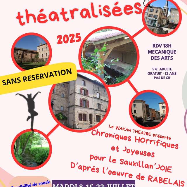 Balades théâtralisées de l'été