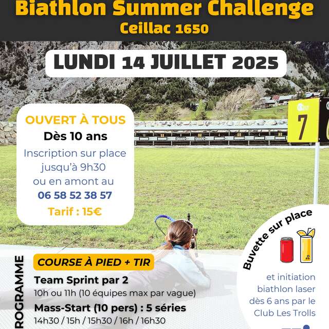 Biathlon summer challenge