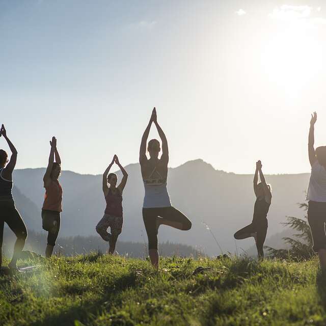Yogakurse in der Natur