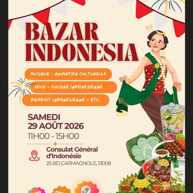 Bazar Indonesia 2026 : mini marché indonésien