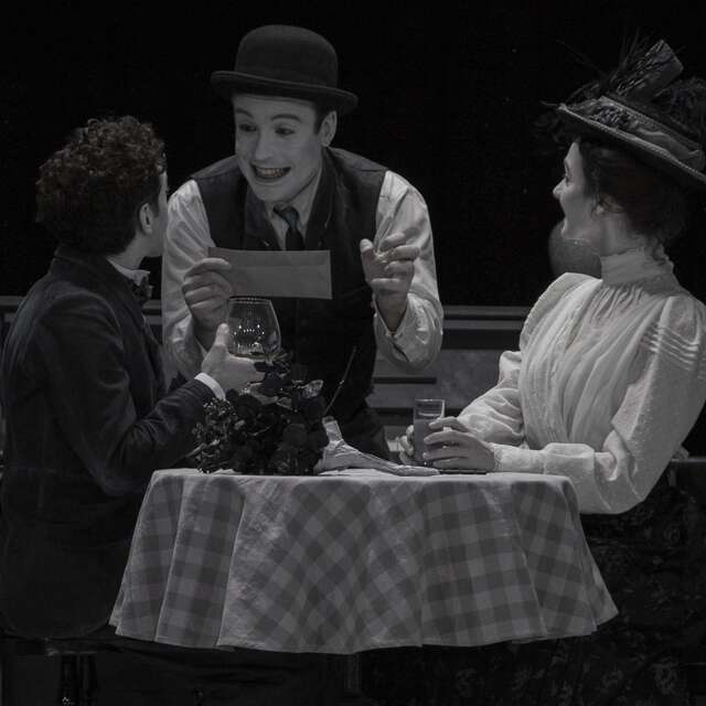 Théâtre en noir et blanc - Smile