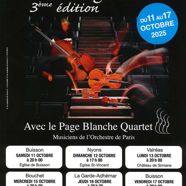 "Tribute to Tchaikovsky" - Festival Page Blanche