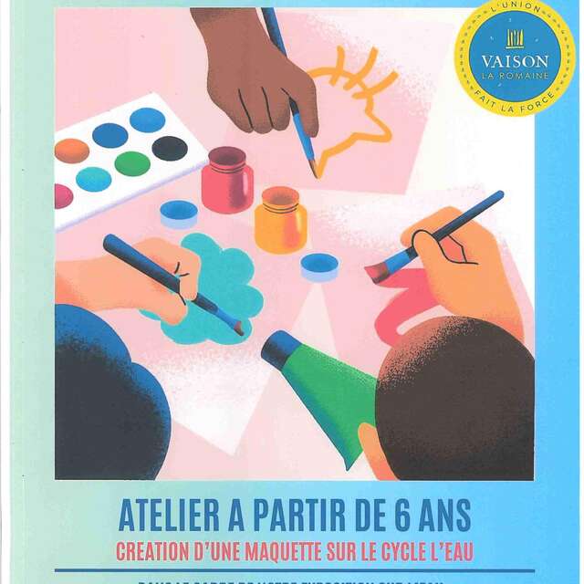 Atelier création d'une maquette sur le cycle de l'eau