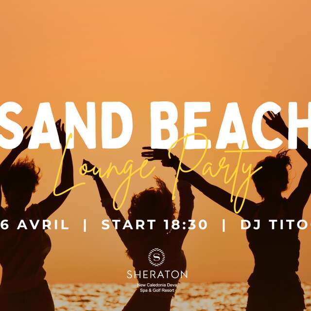 Sand Beach Lounge Party avec DJ Titoo