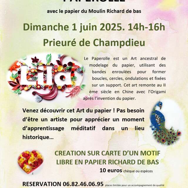 Atelier d'initiation paperolle