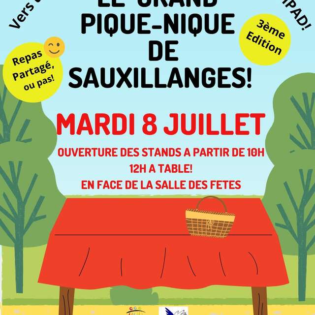 Pique-nique géant de Sauxillanges!