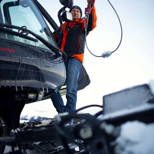 Rencontre avec un dameur