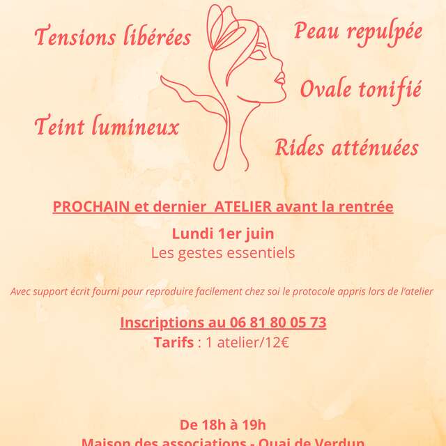 Atelier yoga du visage