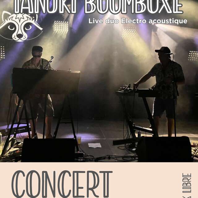 Concert Tanuki Boomboxe