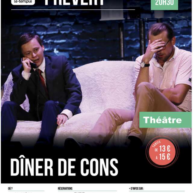 Théâtre - Diner de cons