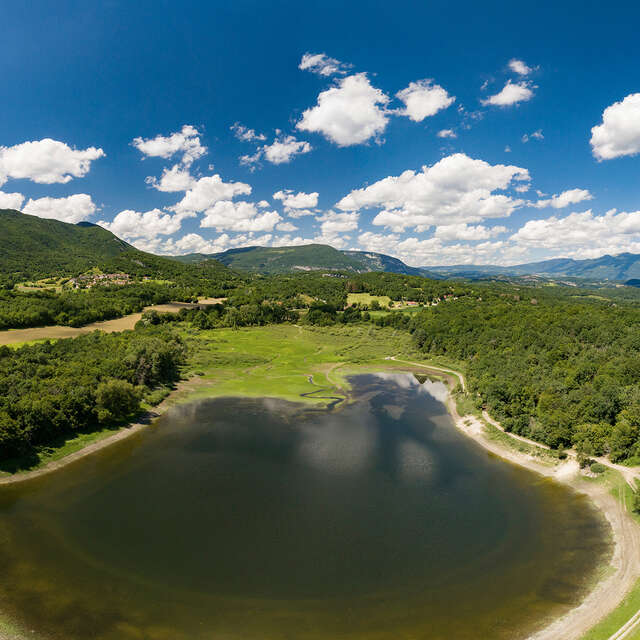 Parcours VTT 5 rouge - Le lac d'Armaille - Espace FFC Ain Forestière