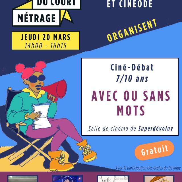 Fête du court métrage : Avec ou sans mots