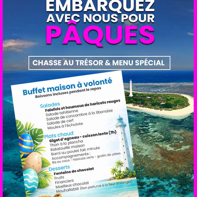 Pâques au Phare Amédée avec le Mary D