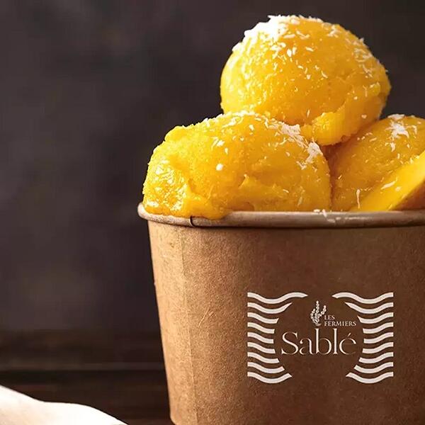 Glaces-artisanales-les-fermiers-sable-chalet-Tréhorenteuc