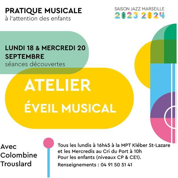 Atelier d'éveil musical