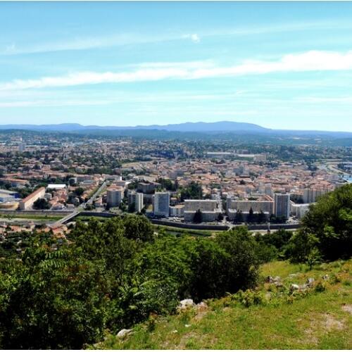 Vue d'Alès