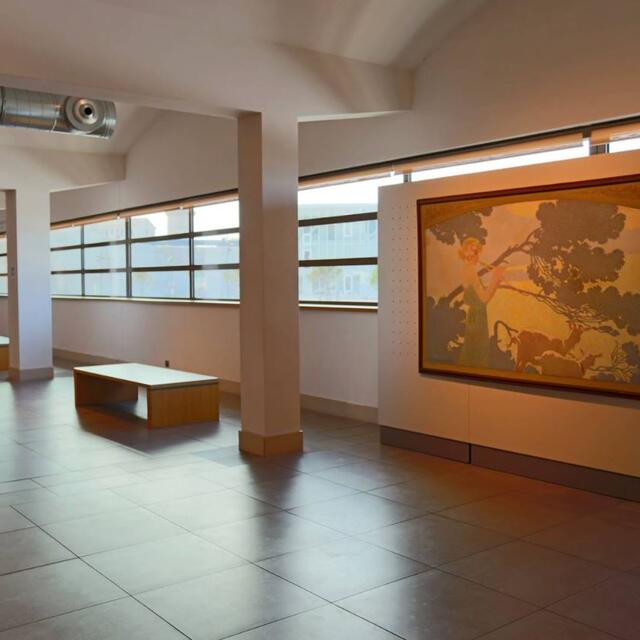 Salle d'exposition