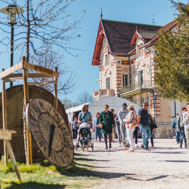 Foire dans le Parc Gautier