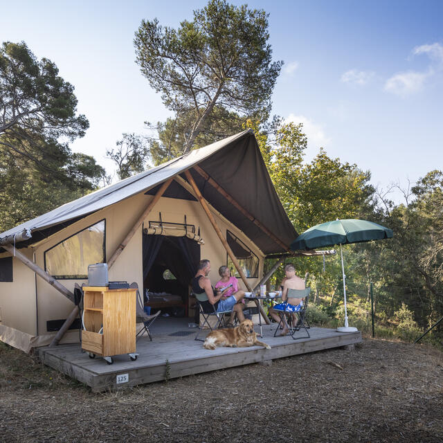 Camping Huttopia La Forêt de Janas La Seyne