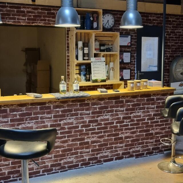 Accueil de la distillerie
