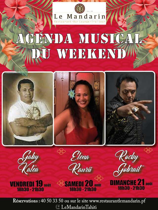 Concert Elena Raurii - Le Mandarin Tahiti
