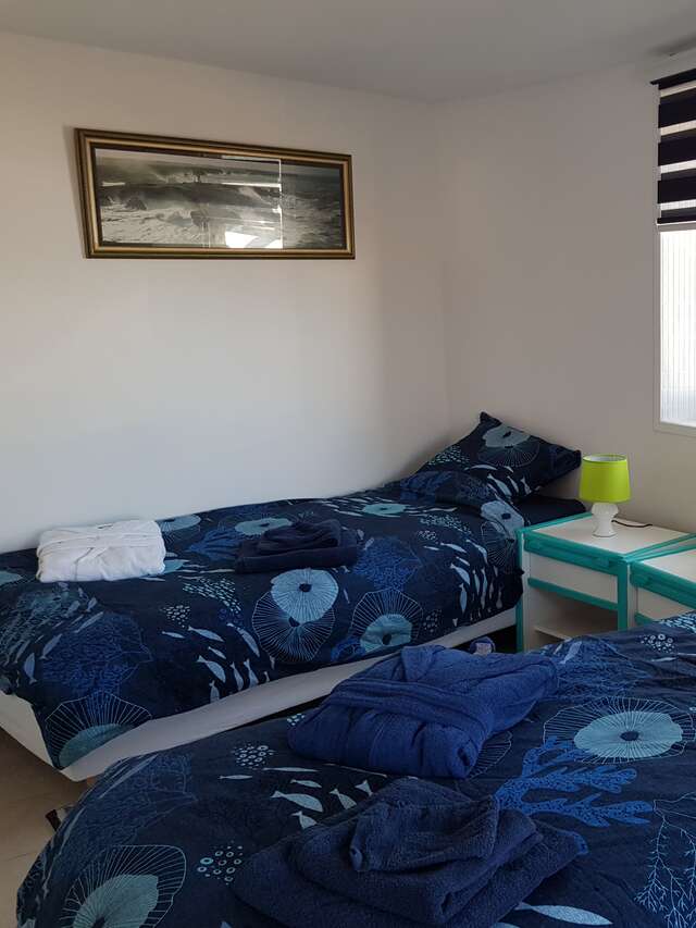La Minoterie - chambre Port Guen avec kitchenette