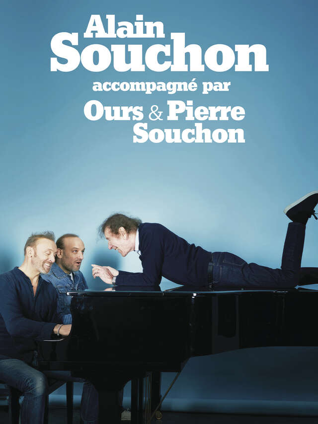 Concert : Alain Souchon accompagné de Ours et Pierre Souchon