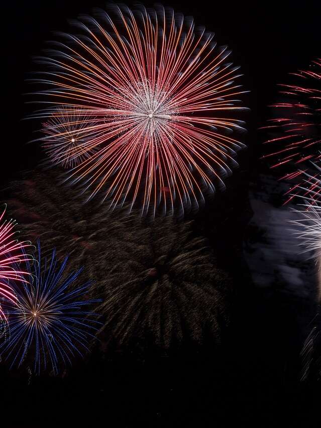 Soirée dansante et feu d'artifice