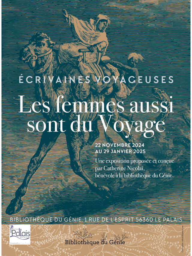 Exposition : "écrivaines voyageuses, les femmes aussi sont du voyage."