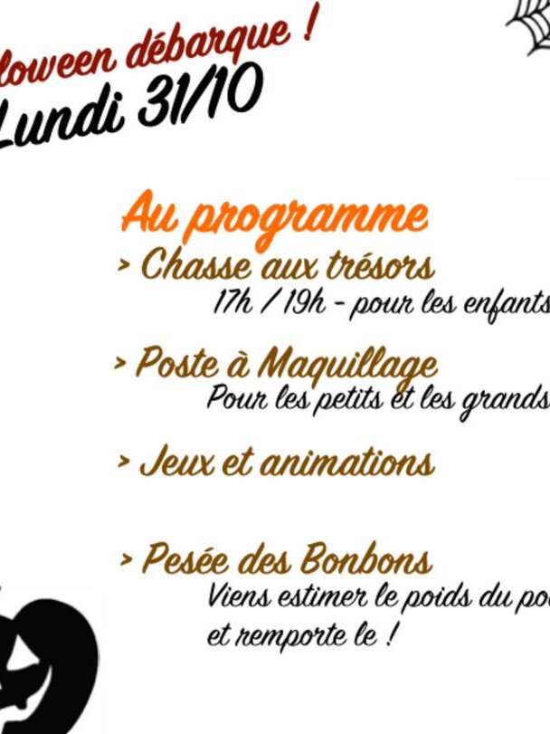 Halloween : chasse au trésor