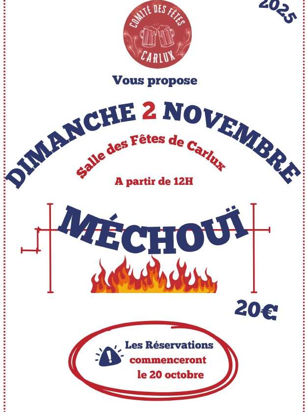 Mechoui à la salle des fêtes de Carlux