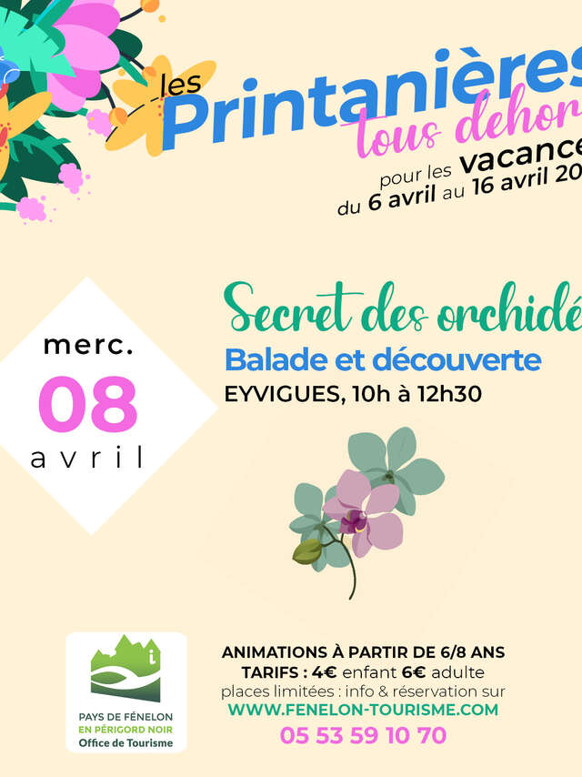 Les Printanières 2026 - Le secret des orchidées