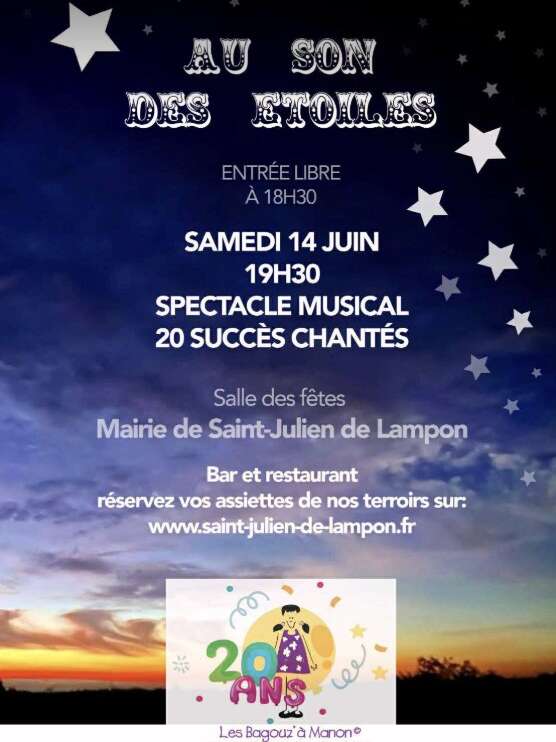 Au son des étoiles – Spectacle musical