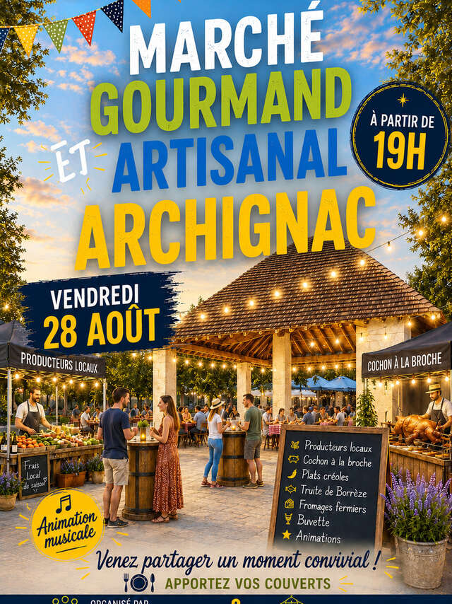 Marché gourmand et artisanal