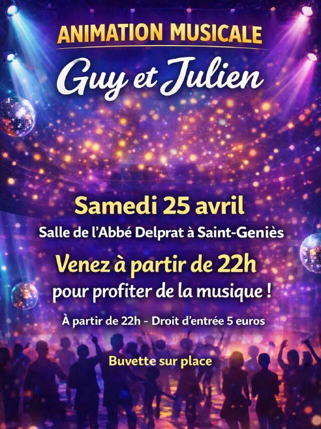 Animation musicale - Guy et Julien