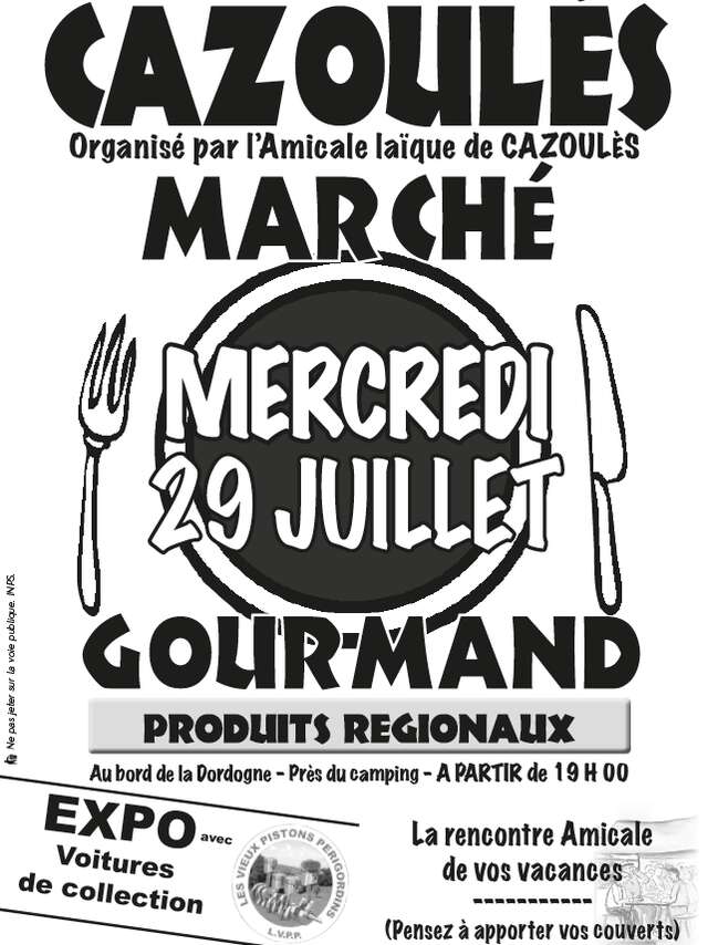 Marché gourmand des Pechs-de-l'espérance [Cazoulès]