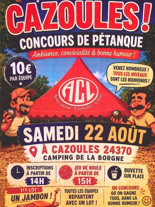 Concours de pétanque