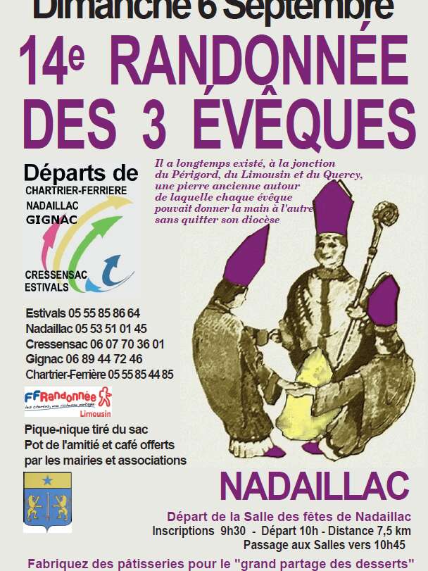 Randonnée des 3 évêques