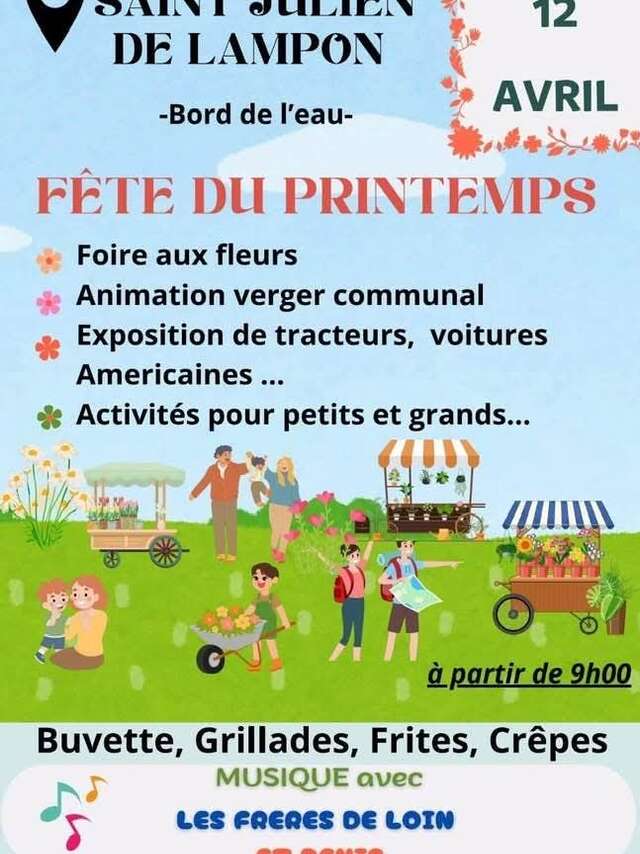 Fête du printemps - Saint-Julien-de-Lampon