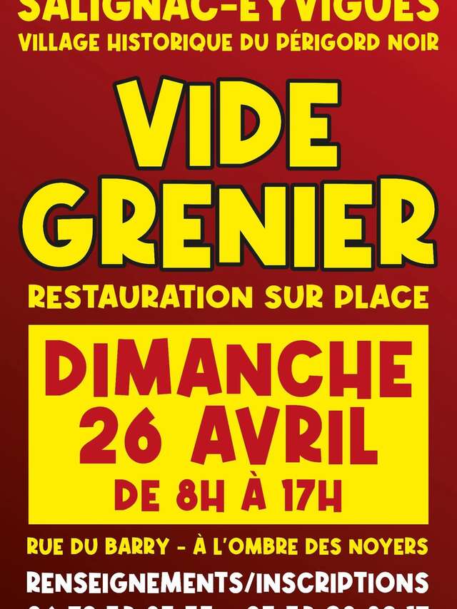 Vide-grenier à Salignac - Village Historique du Périgord Noir