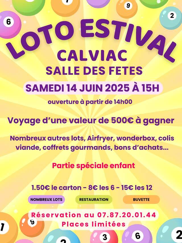 Loto Estival à Calviac