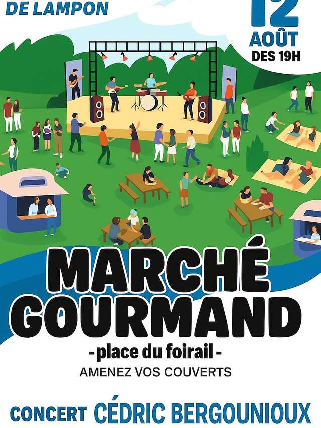 Marché Gourmand à Saint-Julien-de-Lampon