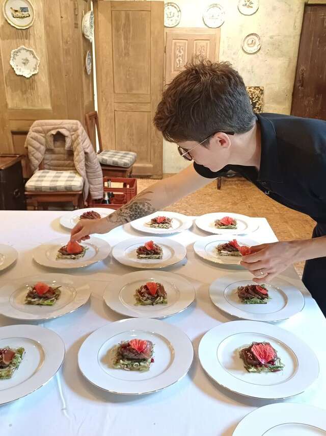 Visite guidée et repas aux chandelles - Châteaux en fête