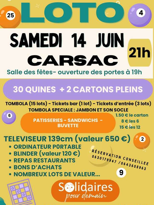 Loto à CARSAC-AILLAC
