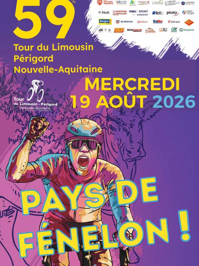 Tour du Limousin 2026 – Départ de la 2e étape à Salignac-Eyvigues