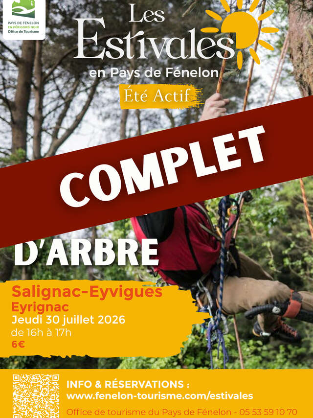 ÉTÉ ACTIF : Grimpe d'arbre à Salignac [COMPLET]