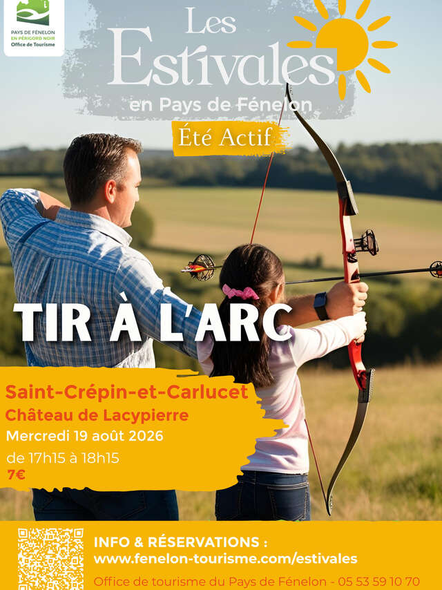 ÉTÉ ACTIF : Tir à l'arc à Saint-Crépin-Carlucet
