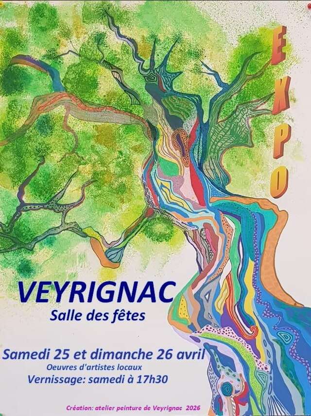 EXPO COLLECTIVE à la salle des fêtes de Veyrignac