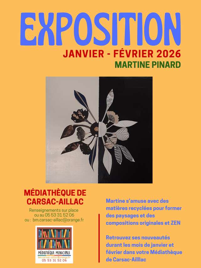 Exposition – Martine Pinard