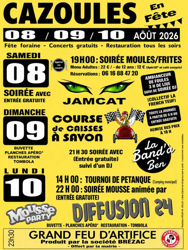 CAZOULES EN FÊTE